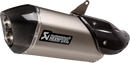 AKRAPOVIC Slip-On Line Muffler - Titanium S-HD12SO1-HAFT