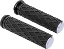 ARLEN NESS Diamond Grips - Cable - Chrome 500-005