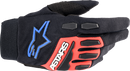 ALPINESTARS Full Bore XT Gloves - Black/Bright Red/Blue - Large 3563623-1317-L