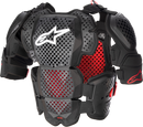 ALPINESTARS A-10 v2 Full Roost Guard - Black/Red - M/L 6700523-1431-ML