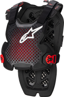 ALPINESTARS A-1 Pro Chest Guard - Anthracite/Black/Red - XL/2XL 67001231431XL2X