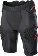 ALPINESTARS Bionic Pro Protection Shorts - Black/Red - Medium 6507523-13-M