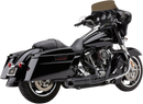 COBRA Turn Out 2-Into-1 Exhaust System - Black Part 6270B-1