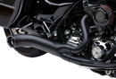 COBRA Turn Out 2-Into-1 Exhaust System - Black Part 6270B-1