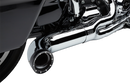 COBRA Turn Out 2-into-1 Exhaust System - Chrome Part 6271-1