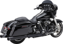 COBRA 4-Inch Neighbor Haters® Series Mufflers - Black 6277RB by COBRA