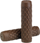BILTWELL Torker Grips - 7/8" - Chocolate 6705-0478