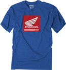 FACTORY EFFEX Honda Crate T-Shirt - Royal Blue - Large 26-87314