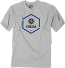 FACTORY EFFEX Yamaha Hexagon T-Shirt - Gray - XL 26-87206