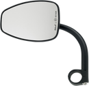 BILTWELL Mirror - Utility - Side View - Teardrop - Clamp-On - Black - 1" 6504-501-131