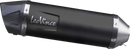 LEOVINCE LV One Evo Slip-On Muffler - Black Edition 14352EBU