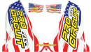 PRO CIRCUIT T-6 Mini/Dual Decal - Stars and Stripes D22MINI-SS
