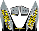 PRO CIRCUIT T-6 Decal - Gray DC22T6-GRAY