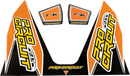 PRO CIRCUIT T-6 Decal - Orange DC22T6-ORANGE