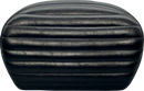 LE PERA Sissy Bar Pad - Large - Pleated - Shiny Black L-SBP01PT-SH