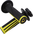 ODI Emig Pro V2 Lock-On Grips - Black/Yellow H36EPBY