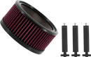 TRASK Big Power Filter Kit - Black TM-1020-BPBK