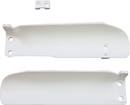 UFO Fork Slider Protectors - White GG07108-041 for Motorcycle Forks
