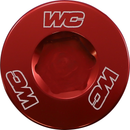 WORKS CONNECTION Engine Plug Set for Gas Gas, Husqvarna, KTM 24-451 – Red Aluminum Replacement Plugs