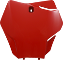 UFO Front Number Plate - Red GG07130-062 by UFO