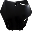 UFO Front Number Plate - Black GG07130-001 by UFO