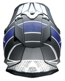 Z1R Youth F.I. Helmet - Fractal Matte Black/Blue with MIPS® Technology - Part 0111-1512