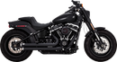 VANCE & HINES Big Shots Staggered Exhaust System - Black 47339