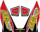 PRO CIRCUIT T-6 Decal - Red DC22T6-RED