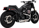 VANCE & HINES 2-into-1 Hi-Output Short Exhaust System - Stainless Steel - Brushed 27331