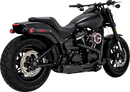 VANCE & HINES 2-into-1 Hi-Output Short Exhaust System - Stainless Steel - Black 47331