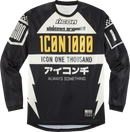 ICON Slabtown™ Jersey 2XL Black - Part Number 2824-0081