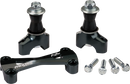 MOOSE OFFROAD MX/EN Risers w/ Bar Mount - 35 mm - Black 10.331.F.AN