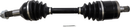 MOOSE OFFROAD Axle Assembly - Complete - Standard - Rear Left/Right | Middle Right - Can-Am Outlander/Renegade LM6-CA-8-312