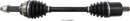 MOOSE OFFROAD Axle Assembly - Complete - Standard - Front Right - John Deere Gator LM6-JD-8-100