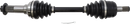 MOOSE OFFROAD Axle Assembly - Complete - Standard - Front Left/Right - Yamaha Wolverine 350 LM6-YA-8-306