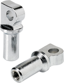 BILTWELL Male Mount Replacement Clevis - Polished - Driver/Passenger 0107-1618-05