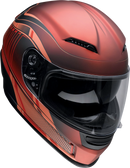 Z1R Jackal Helmet - Dark Matter Red, Medium | Injection-Molded Polycarbonate Shell and Advanced Ventilation