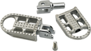 BILTWELL Mushman Foot Pegs - Step - Raw Polished 7002-302-03