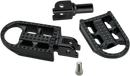 BILTWELL Mushman Foot Pegs - Step - Black Electroplated 7002-201-03