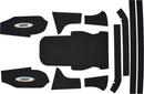 WSM Traction Mat for Kawasaki JS800 - Self-Adhesive Floorboard Grip - Part Number 012-106-01BLK