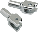 BILTWELL Foot Peg Mount - Chrome - Softail 0107-1640-05