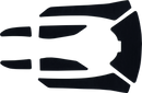 WSM Traction Mat for Polaris Genesis - Self-Adhesive Black Floorboard Grip - Part Number 012-454BLK