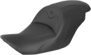 SADDLEMEN RoadSofa™ Seat - without Backrest - Black w/ Black Stitching - GL1800 '14-'17 H23-20-187