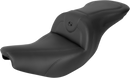 SADDLEMEN RoadSofa™ Seat - without Backrest - Black w/ Black Stitching - Indian '14-'24 I14-07-187