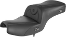 SADDLEMEN RoadSofa™ Seat - without Backrest - Black w/ Black Stitching - Heated - Challenger/Pursuit '20-'24 I20-06-187HCT