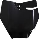 UFO Front Number Plate - Black GG07106-001 by UFO