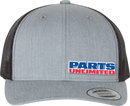 PARTS UNLIMITED Parts Unlimited Hat - Gray/Black NP22S-H808
