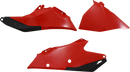 UFO Red Side Panels for Motorcycle – Part Number GG07129-062