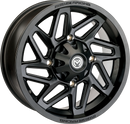MOOSE OFFROAD Wheel - 361X - Front/Rear - Black - 14x7 - 4/156 - 4+3 361MO147156MB4