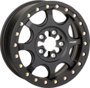 MOOSE OFFROAD Wheel - 351X - 5-Lug/Beadlock - Front/Rear - Satin Black - 15x7 - 5/4.5 - 5+2 351BM157545SB64